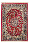 Isfahan Rug 70x108cm - Persian Rugs - Rectangle / Red / 70 x 108 cm Rectangle