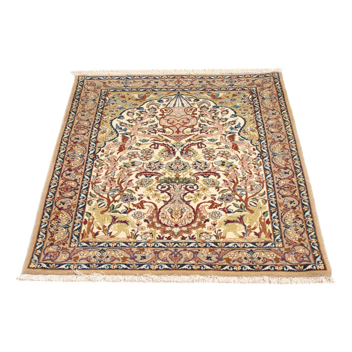 Perser Rug - Isfahan - Premium - 110 x 74 cm - cream