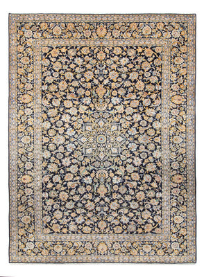 Perser Rug - Keshan - 408 x 292 cm - dark blue