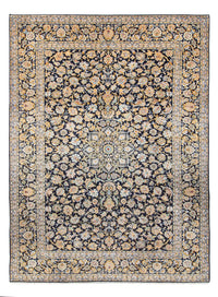 Perser Rug - Keshan - 408 x 292 cm - dark blue