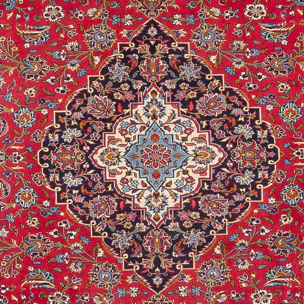 Perser Rug - Keshan - 397 x 300 cm - red