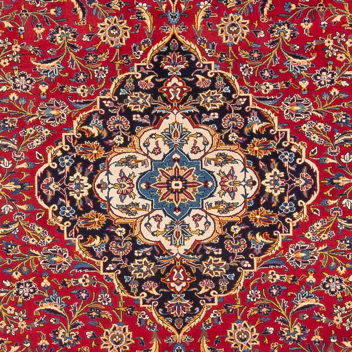 Perser Rug - Keshan - 390 x 297 cm - red