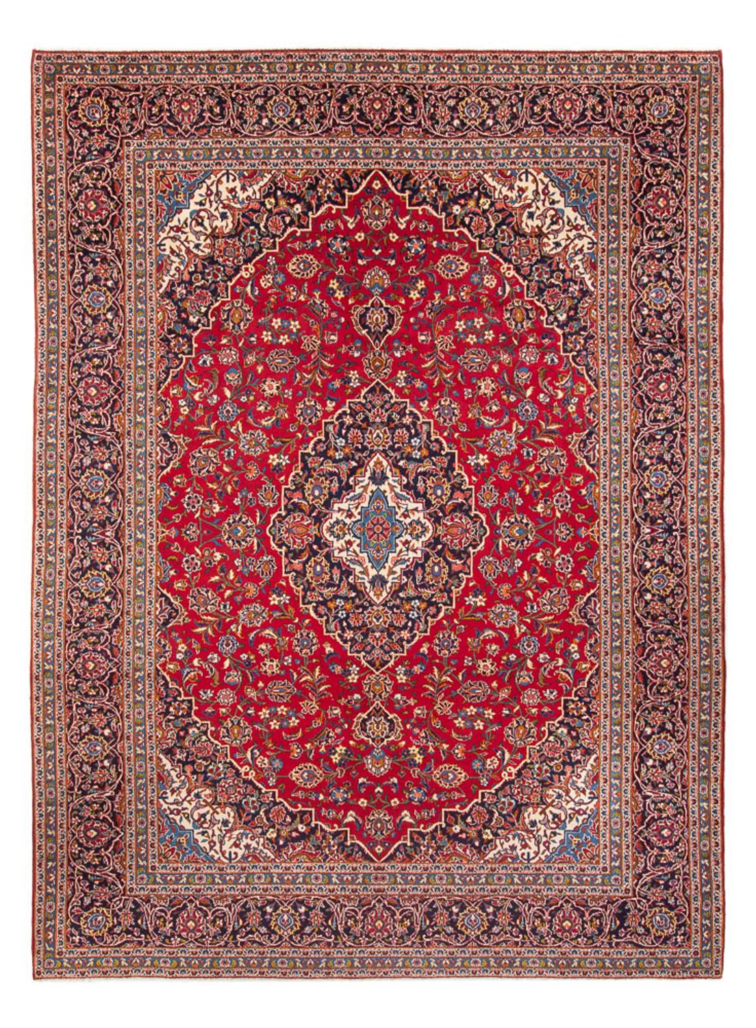 Perser Rug - Keshan - 397 x 291 cm - red