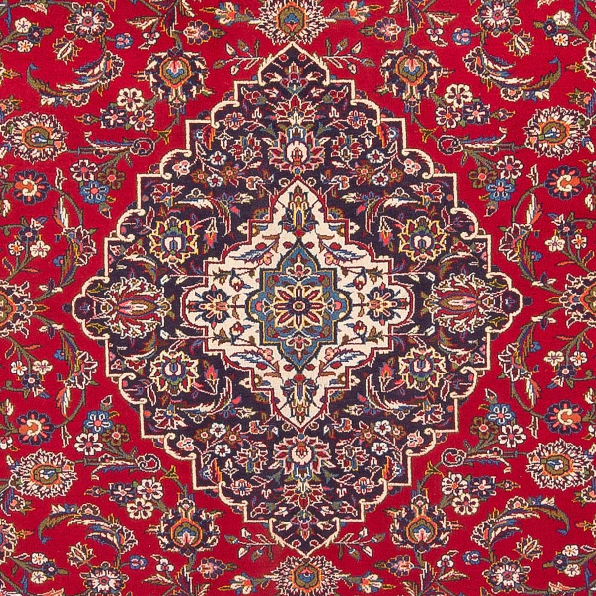 Perser Rug - Keshan - 388 x 297 cm - red