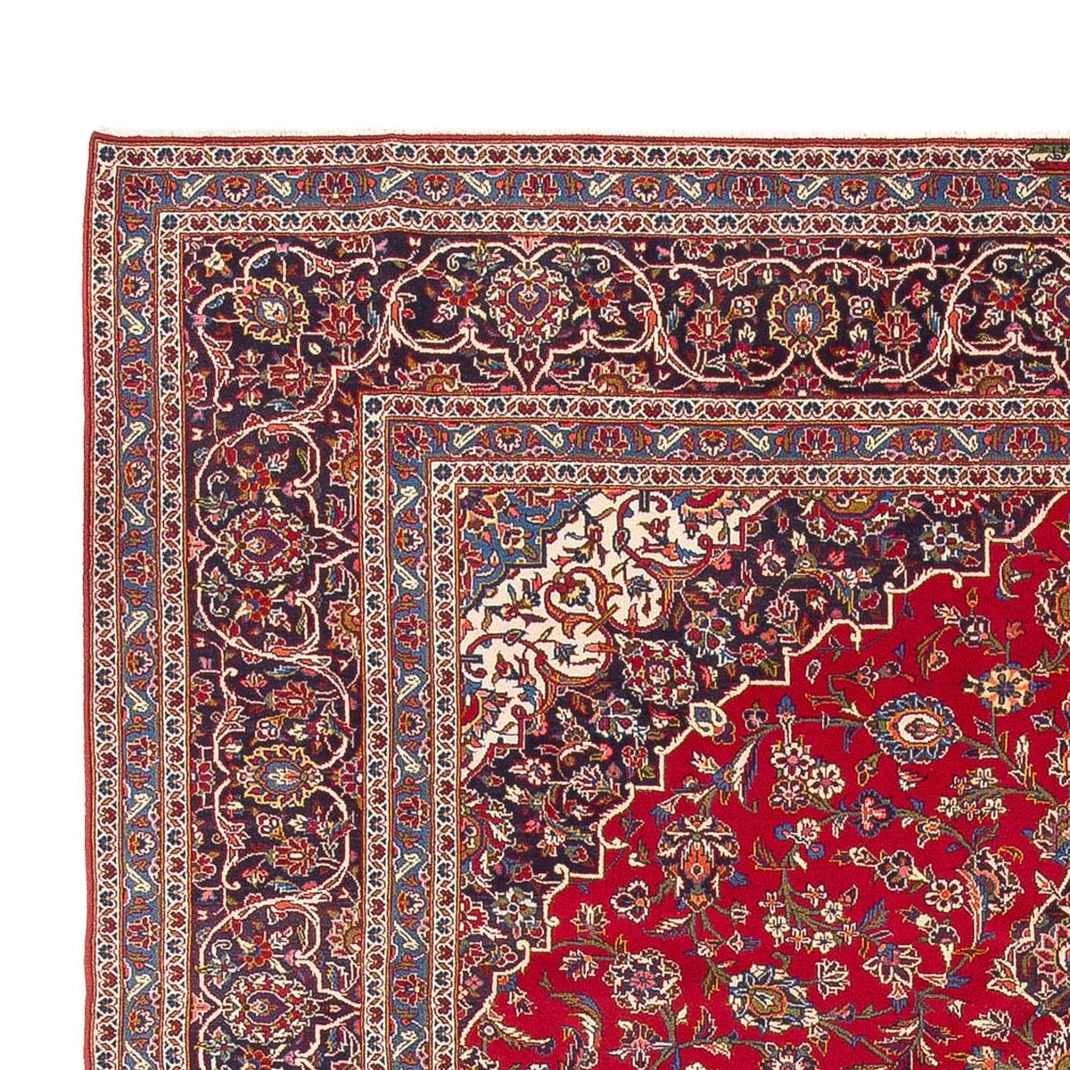 Perser Rug - Keshan - 388 x 297 cm - red