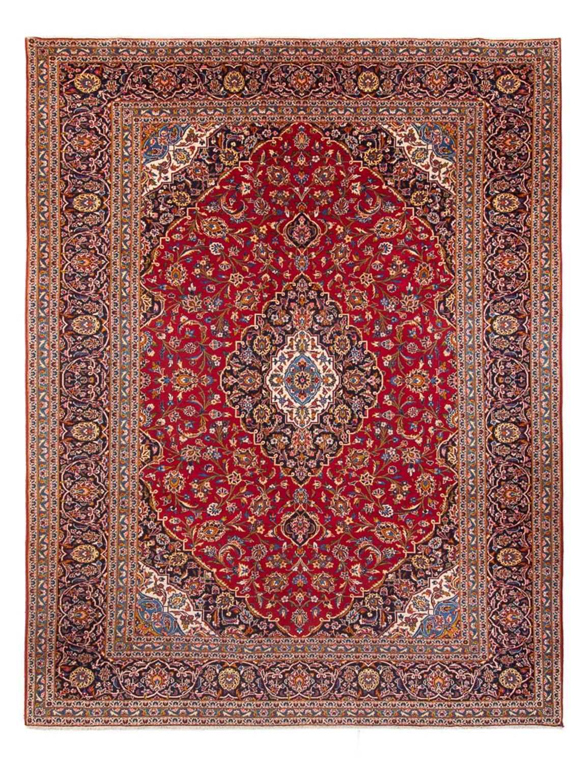 Perser Rug - Keshan - 383 x 287 cm - red