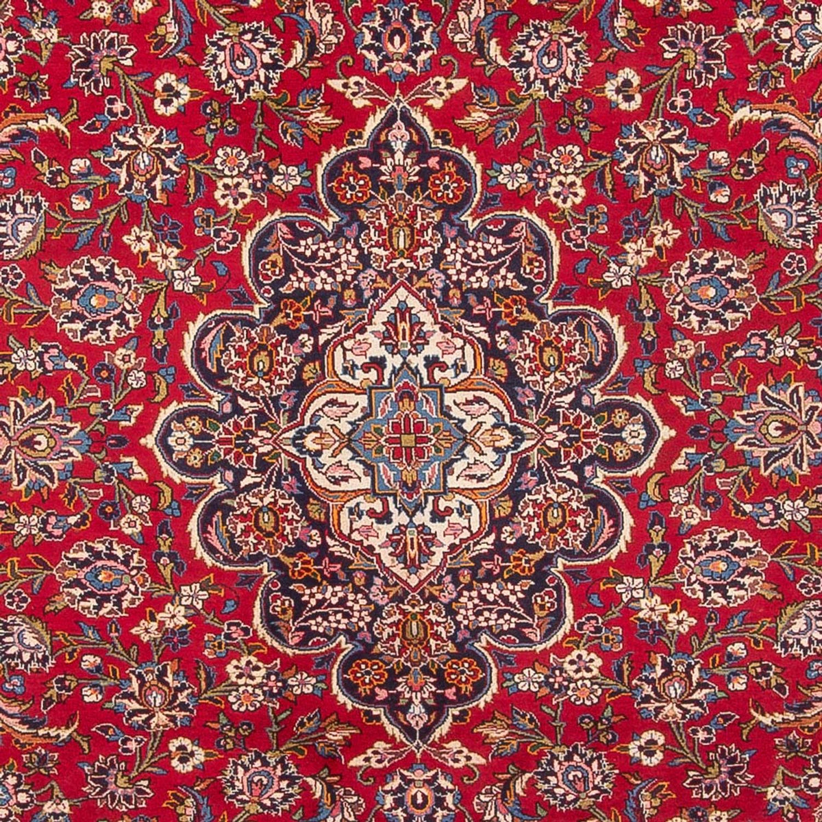 Perser Rug - Keshan - 394 x 295 cm - red