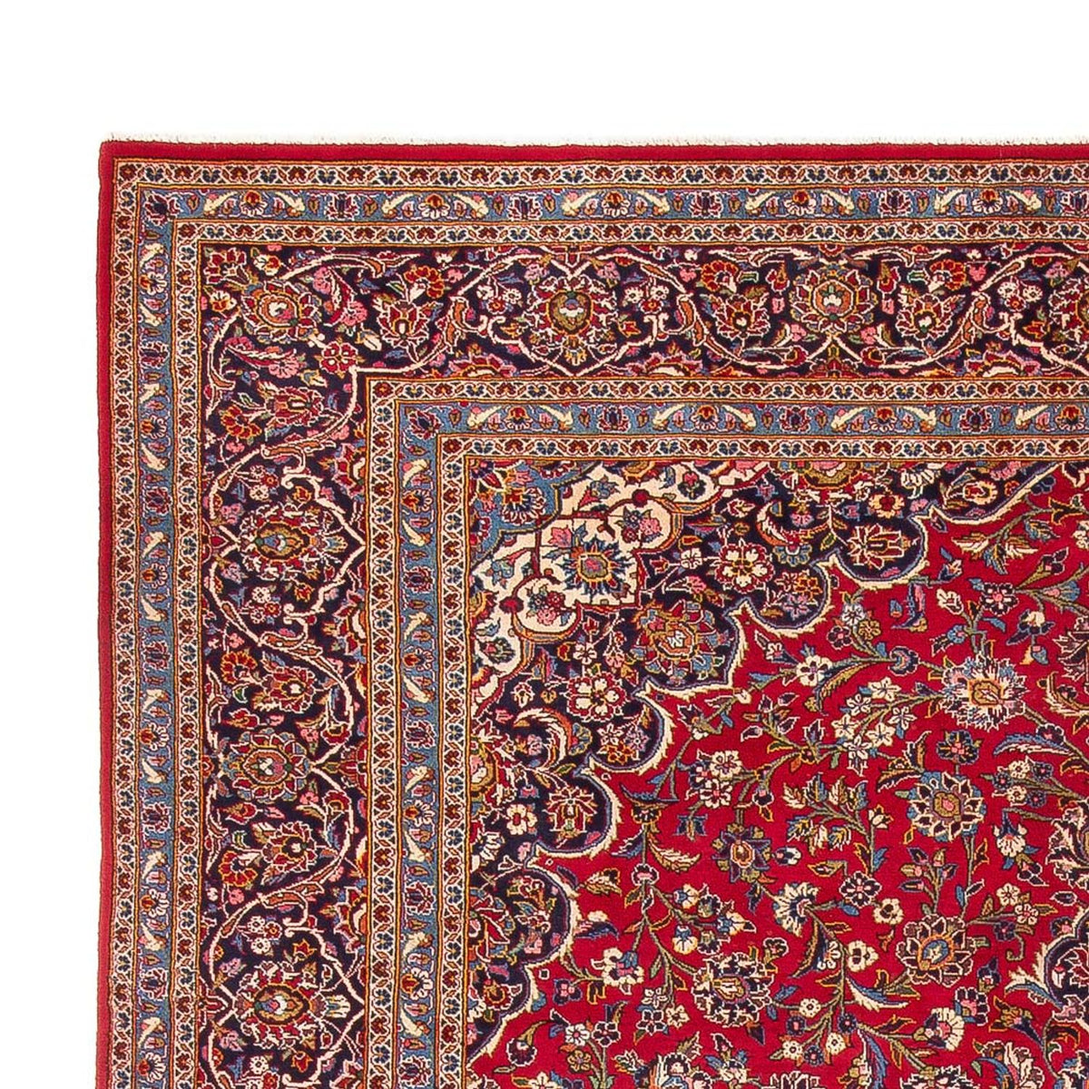 Perser Rug - Keshan - 394 x 295 cm - red