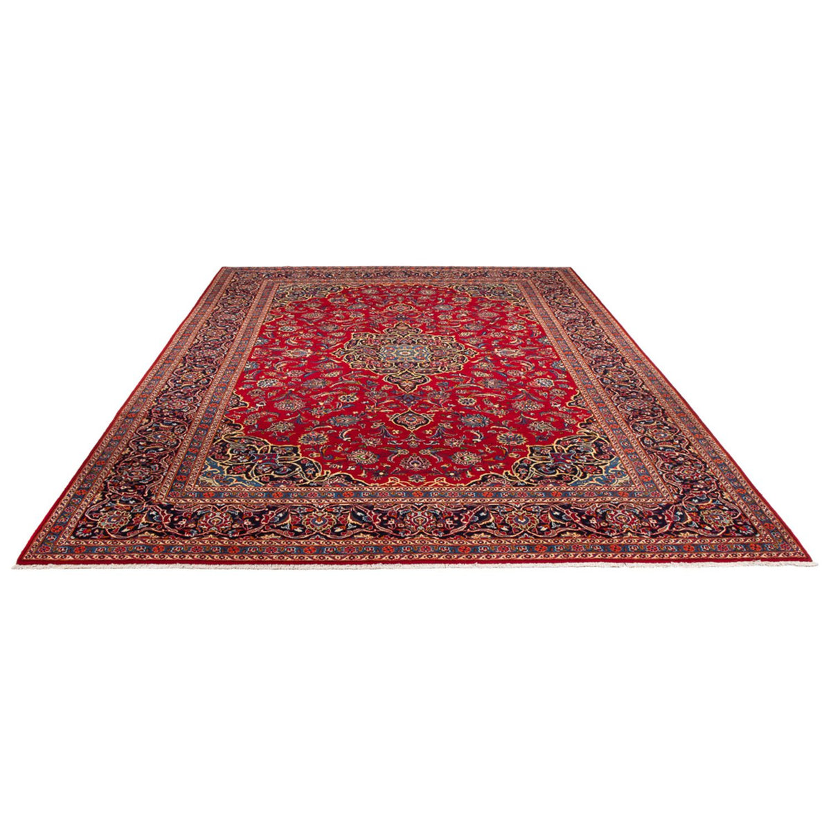 Perser Rug - Keshan - 412 x 290 cm - red