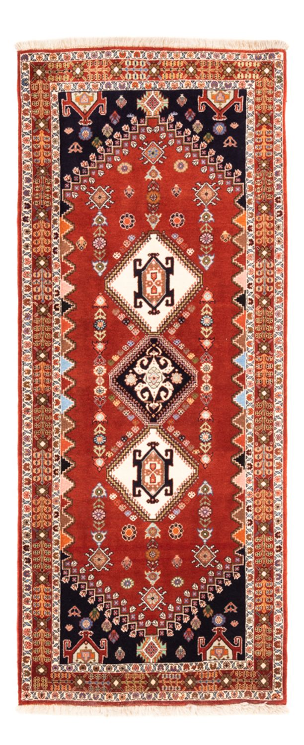 Runner Gabbeh Rug - Kashkuli Perser - 213 x 85 cm - red