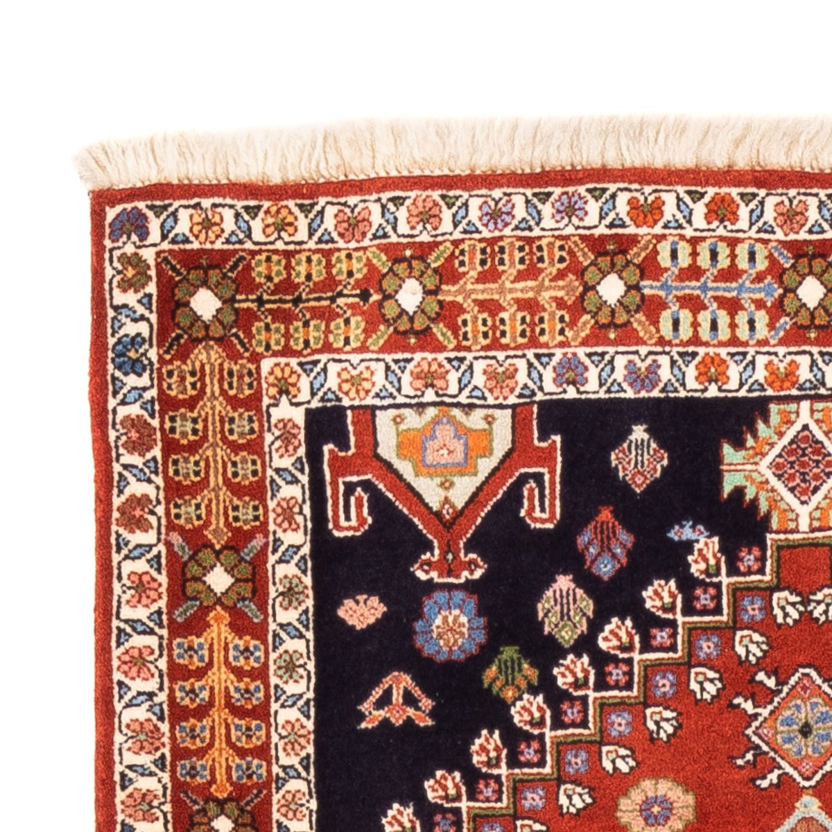 Runner Gabbeh Rug - Kashkuli Perser - 213 x 85 cm - red