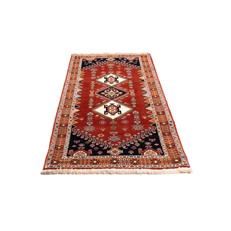Runner Gabbeh Rug - Kashkuli Perser - 213 x 85 cm - red