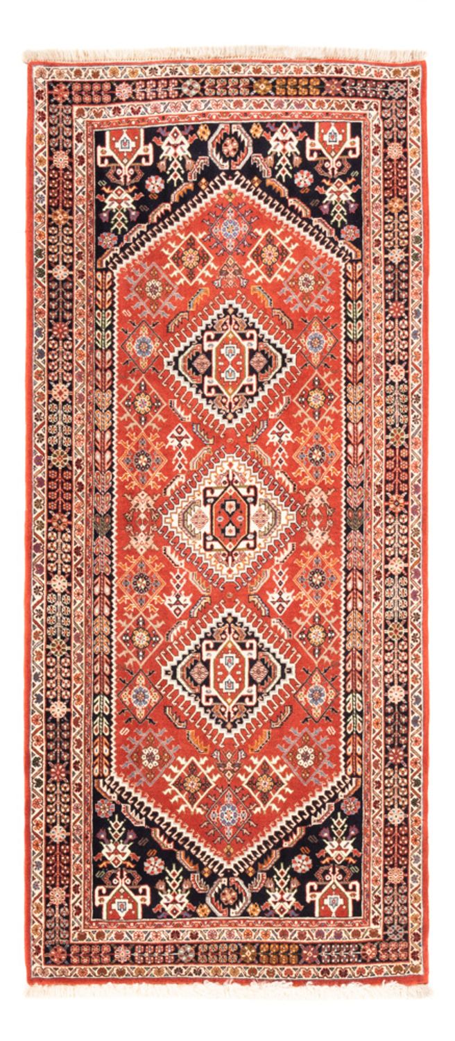 Runner Gabbeh Rug - Kashkuli Perser - 206 x 87 cm - orange