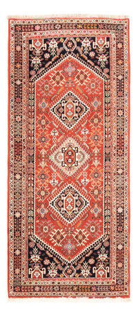 Runner Gabbeh Rug - Kashkuli Perser - 206 x 87 cm - orange