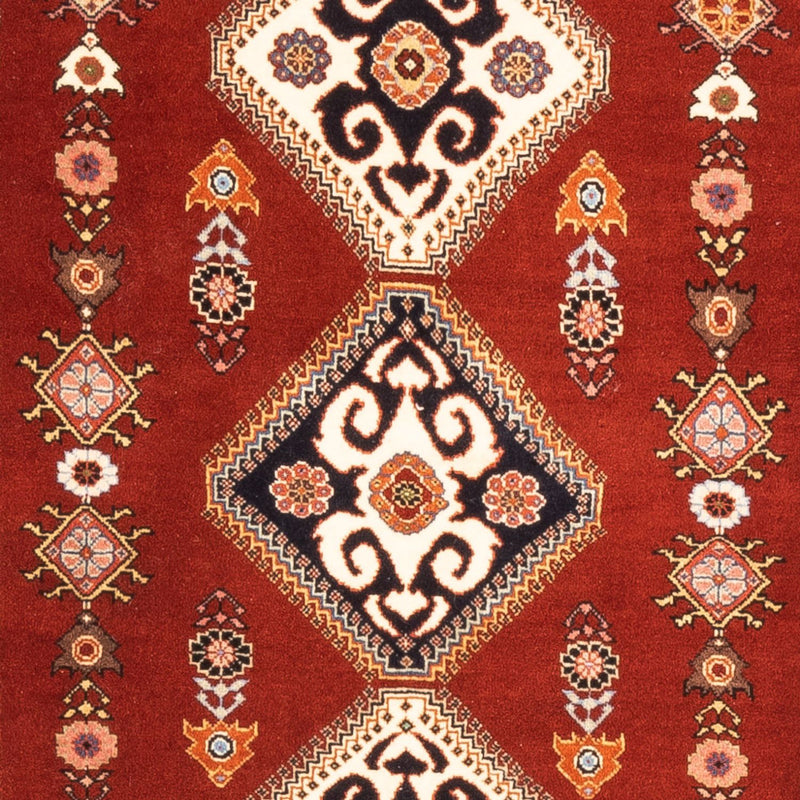 Runner Gabbeh Rug - Kashkuli Perser - 198 x 86 cm - red