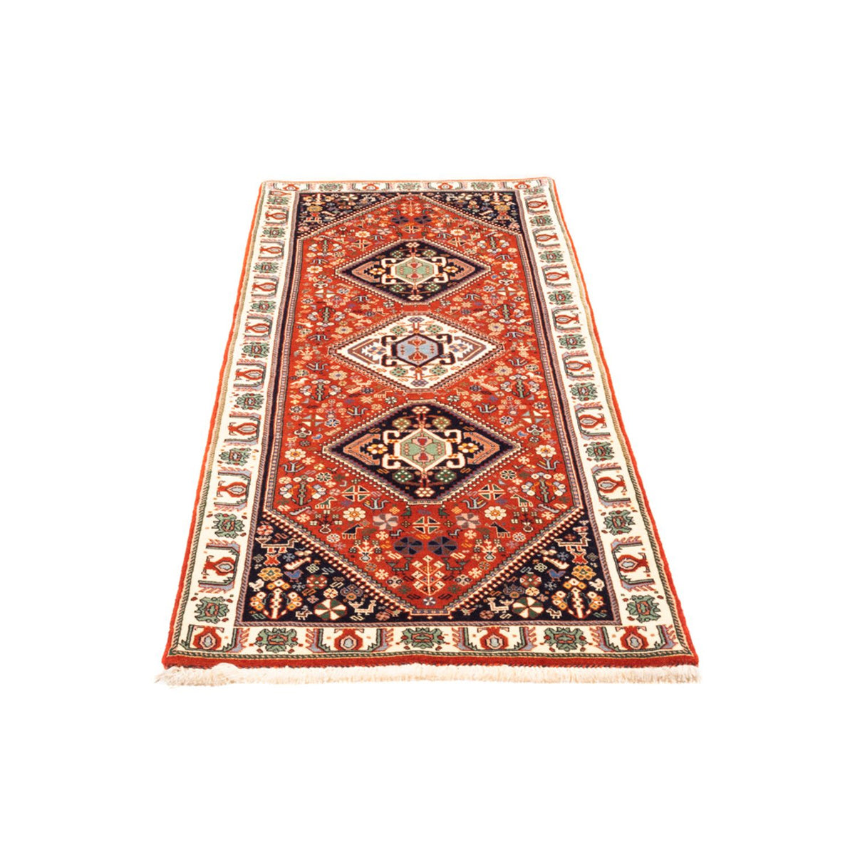 Runner Gabbeh Rug - Kashkuli Perser - 191 x 73 cm - orange
