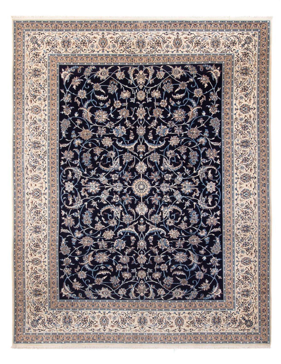 Perser Rug - Nain - 395 x 300 cm - dark blue