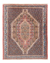 Senneh Rug 77x105cm - Persian Rugs - Rectangle / Dark Beige / 77 x 105 cm Rectangle