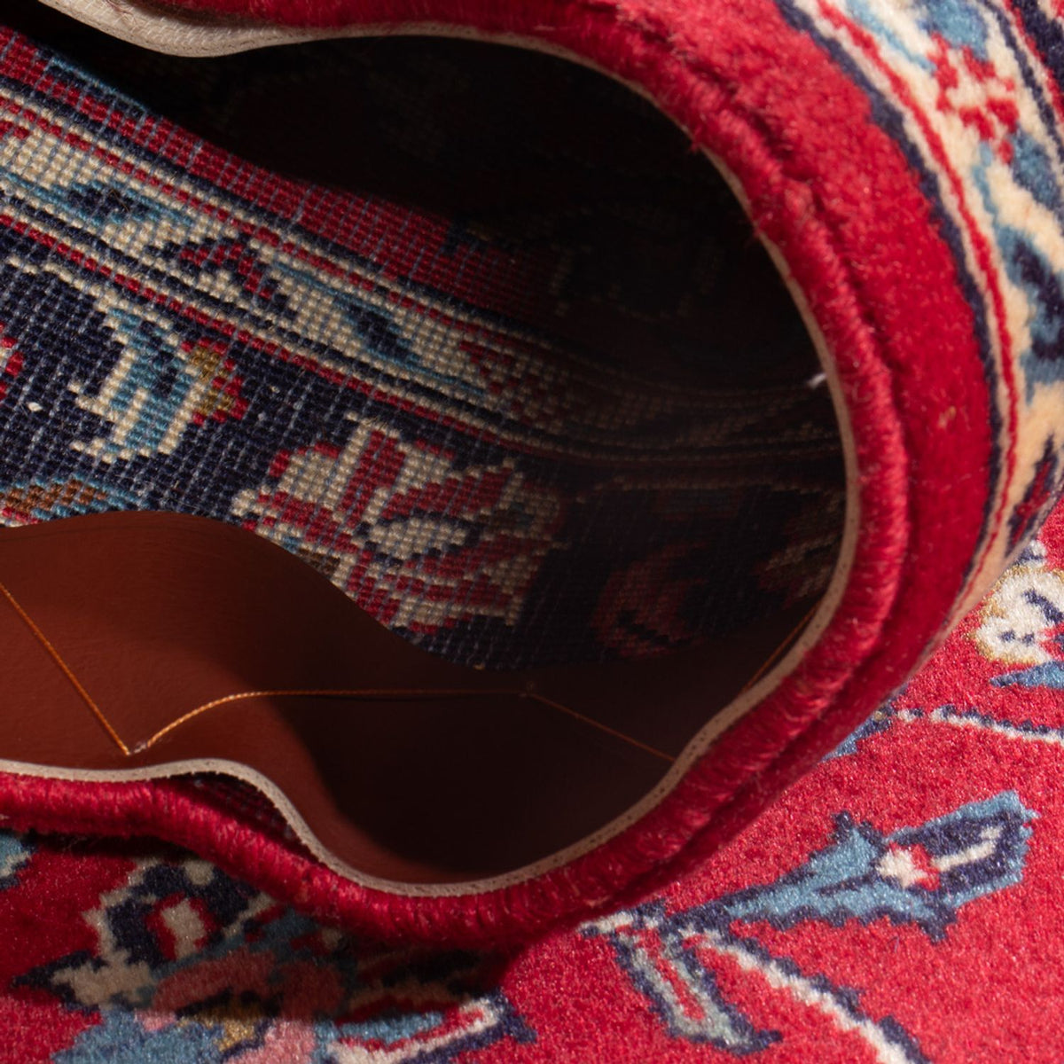 Perser Rug - Keshan - 142 x 68 cm - red