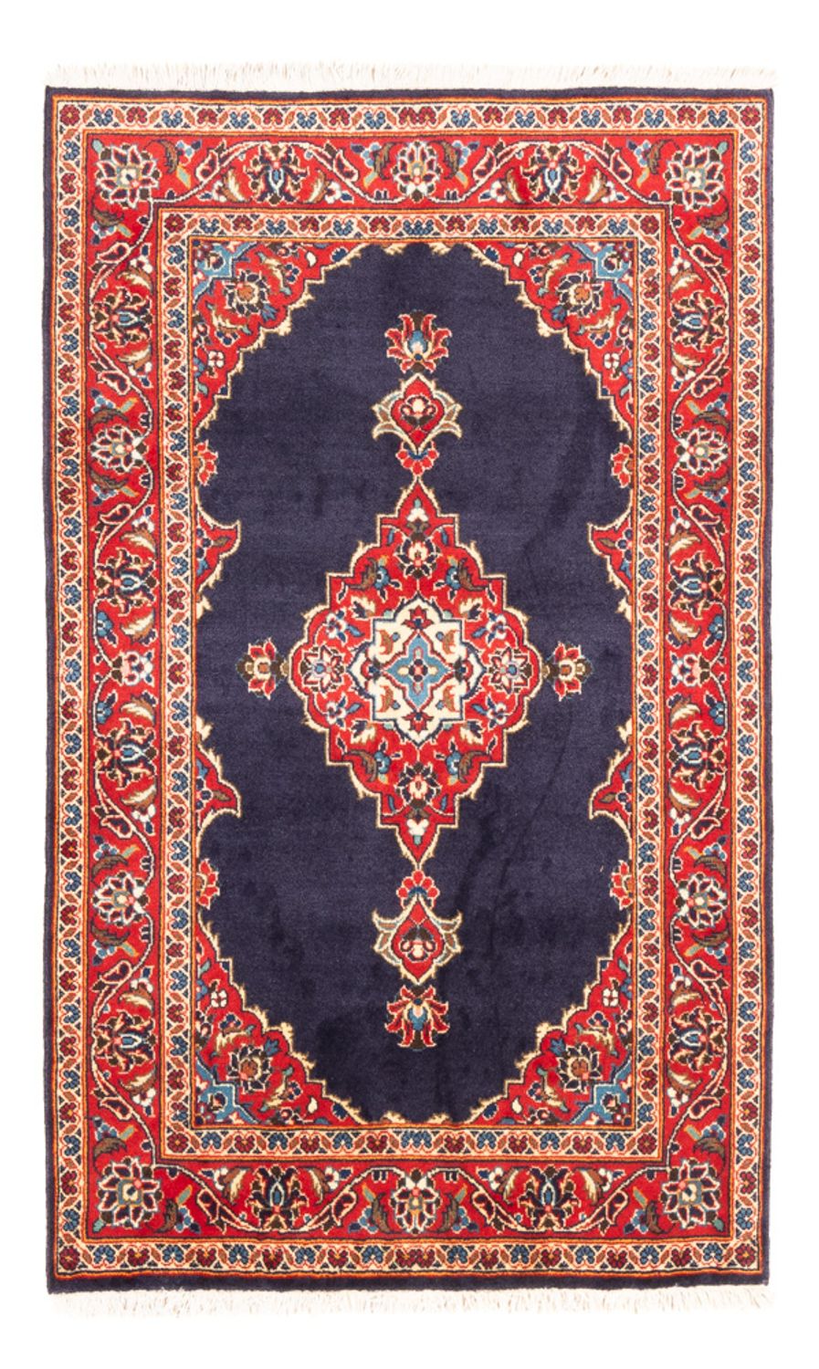Perser Rug - Keshan - 142 x 90 cm - dark blue