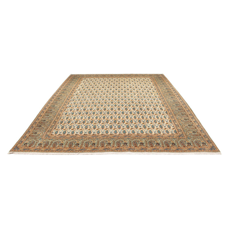 Perser Rug - Keshan - 350 x 270 cm - light green