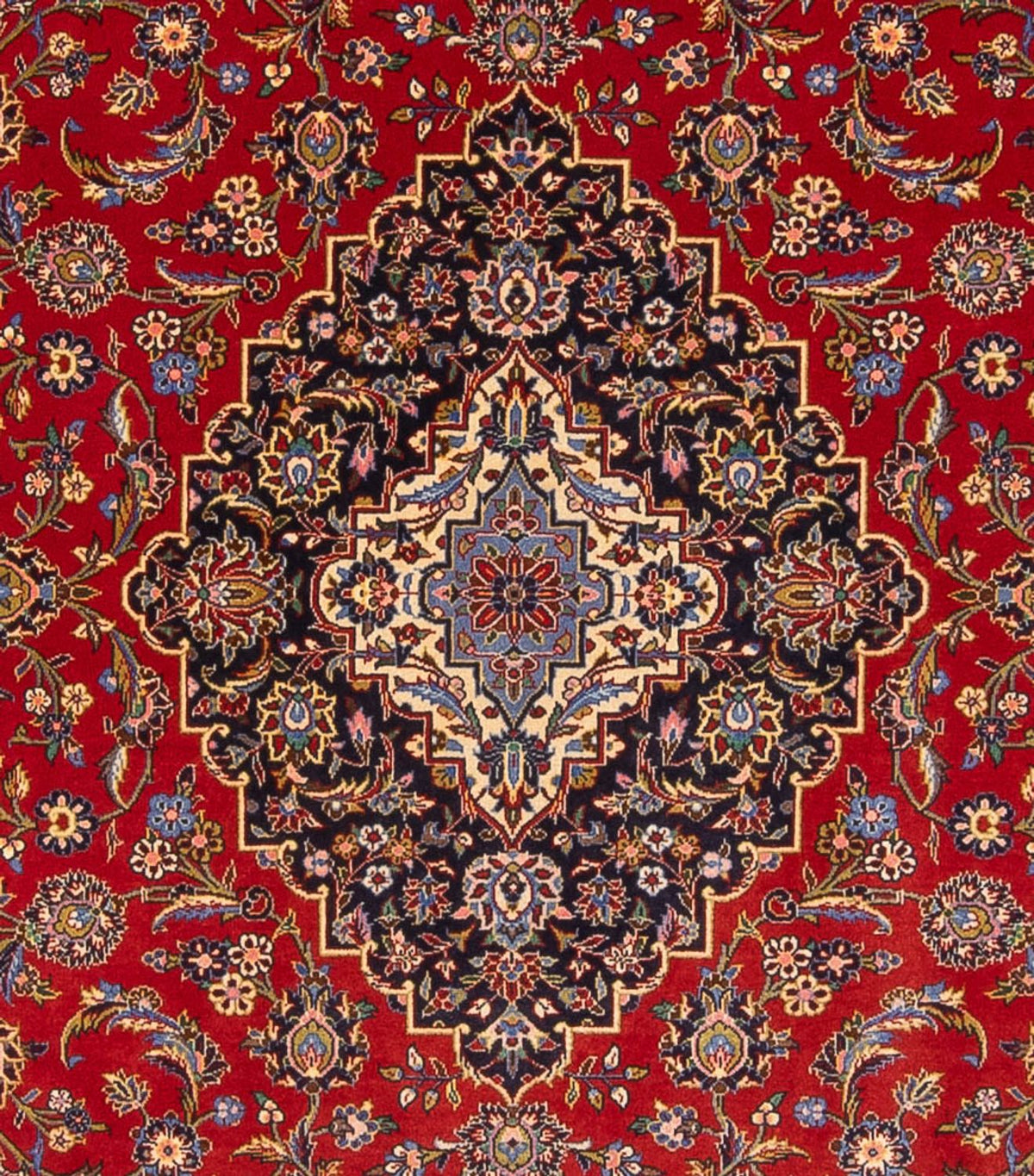 Perser Rug - Keshan - 336 x 234 cm - red