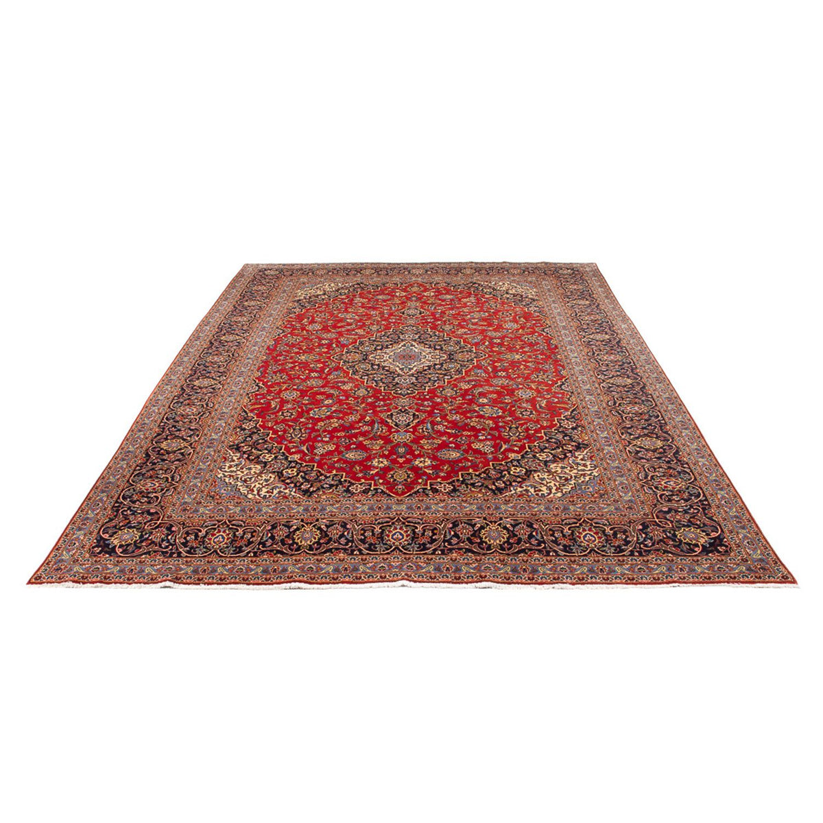 Perser Rug - Keshan - 336 x 234 cm - red