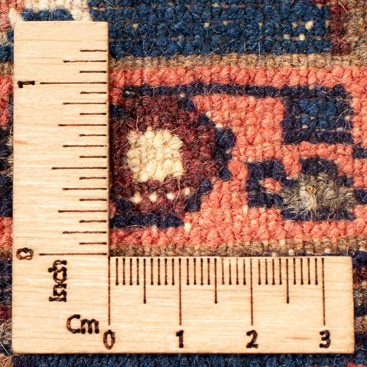 Perser Rug - Nomadic - 90 x 75 cm - blue