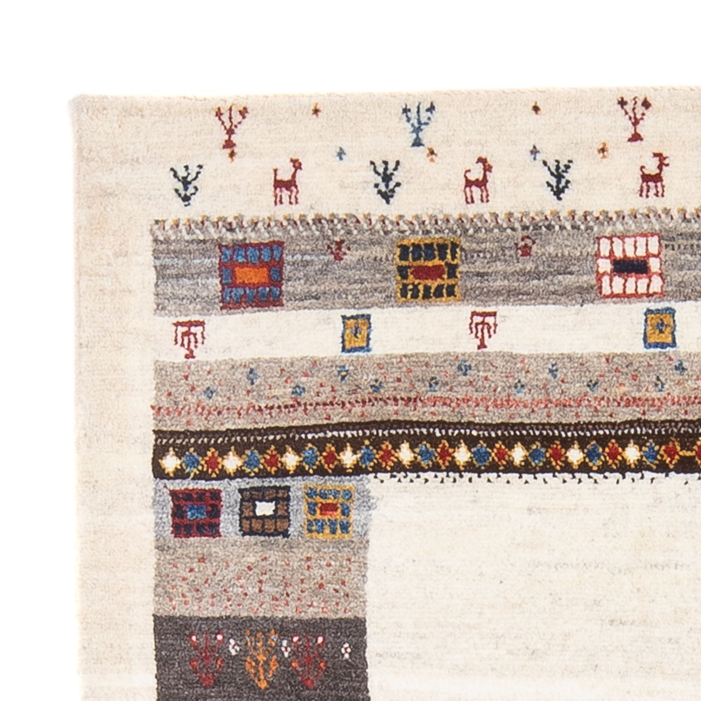 Loribaft Rug 136x85cm - Perserteppich Wollteppich