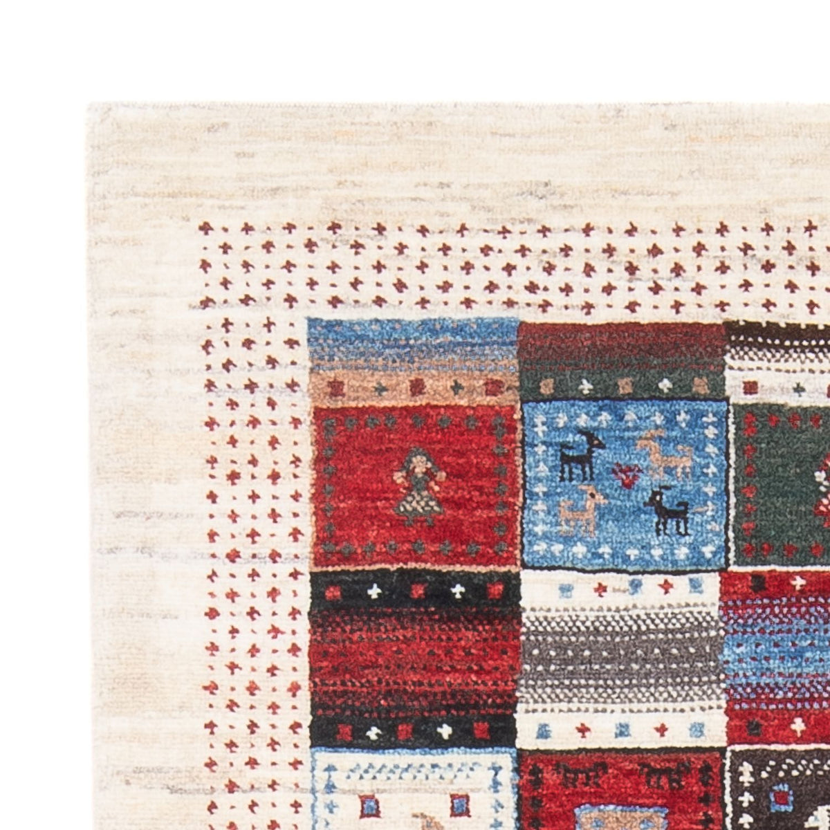 Loribaft Rug 82x128cm - Perserteppich Wollteppich