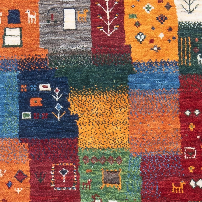 Gabbeh Rug - Loribaft Perser - 129 x 86 cm - multicolored