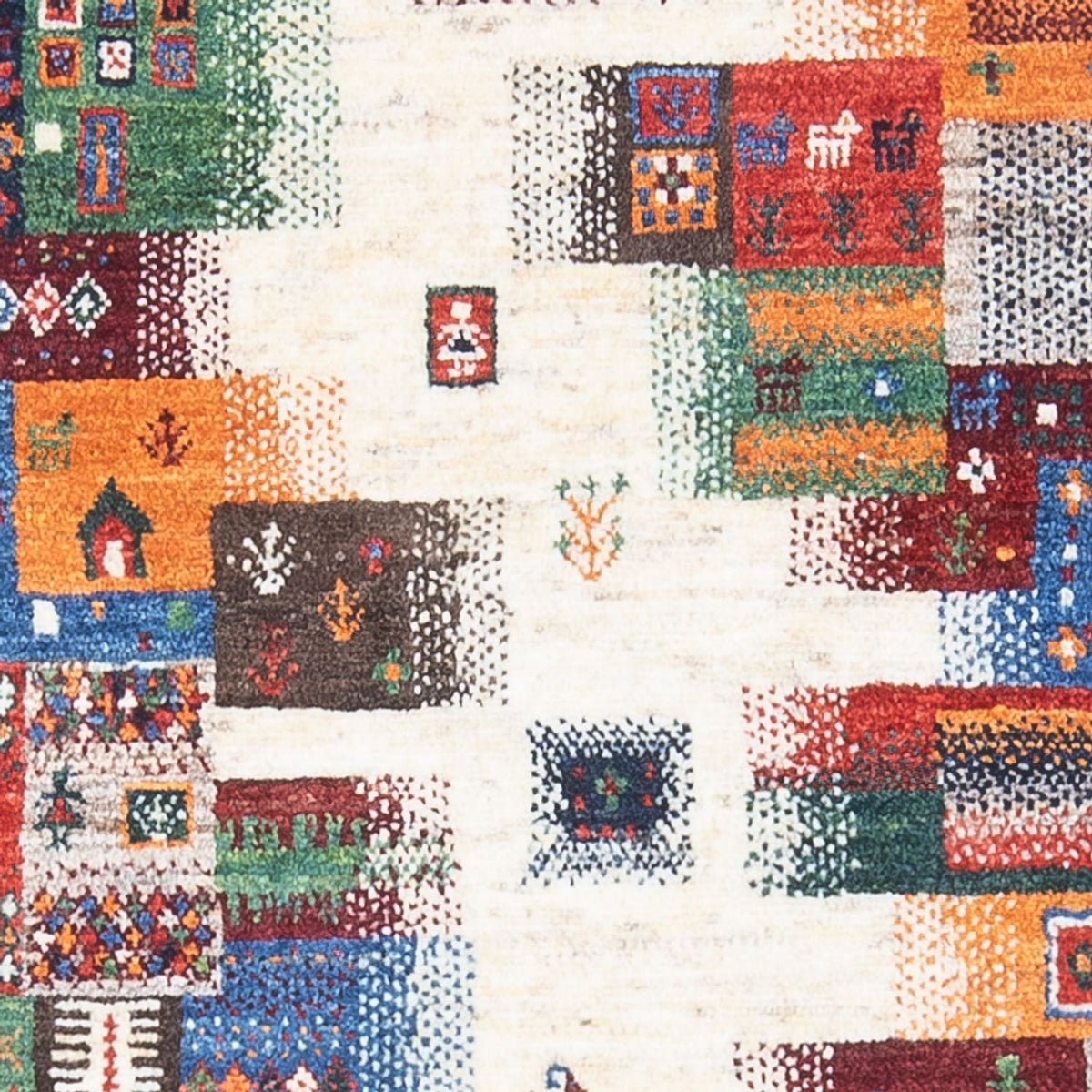 Gabbeh Rug - Loribaft Perser - 136 x 85 cm - multicolored