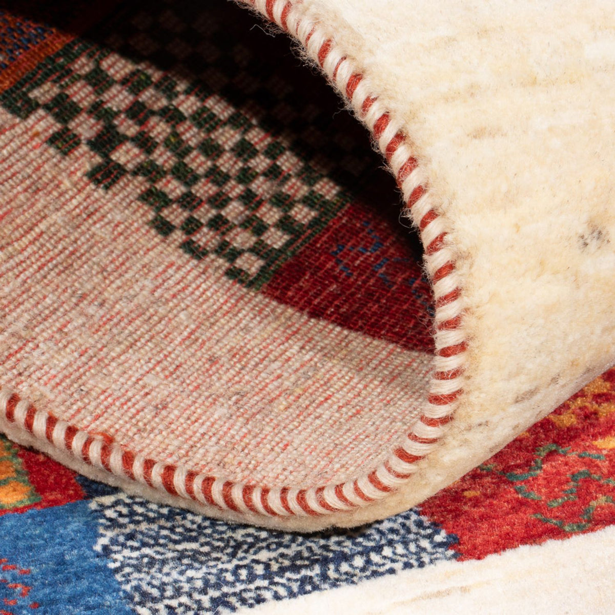Gabbeh Rug - Loribaft Perser - 130 x 84 cm - multicolored