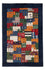 Gabbeh Rug - Loribaft Perser - 129 x 83 cm - multicolored