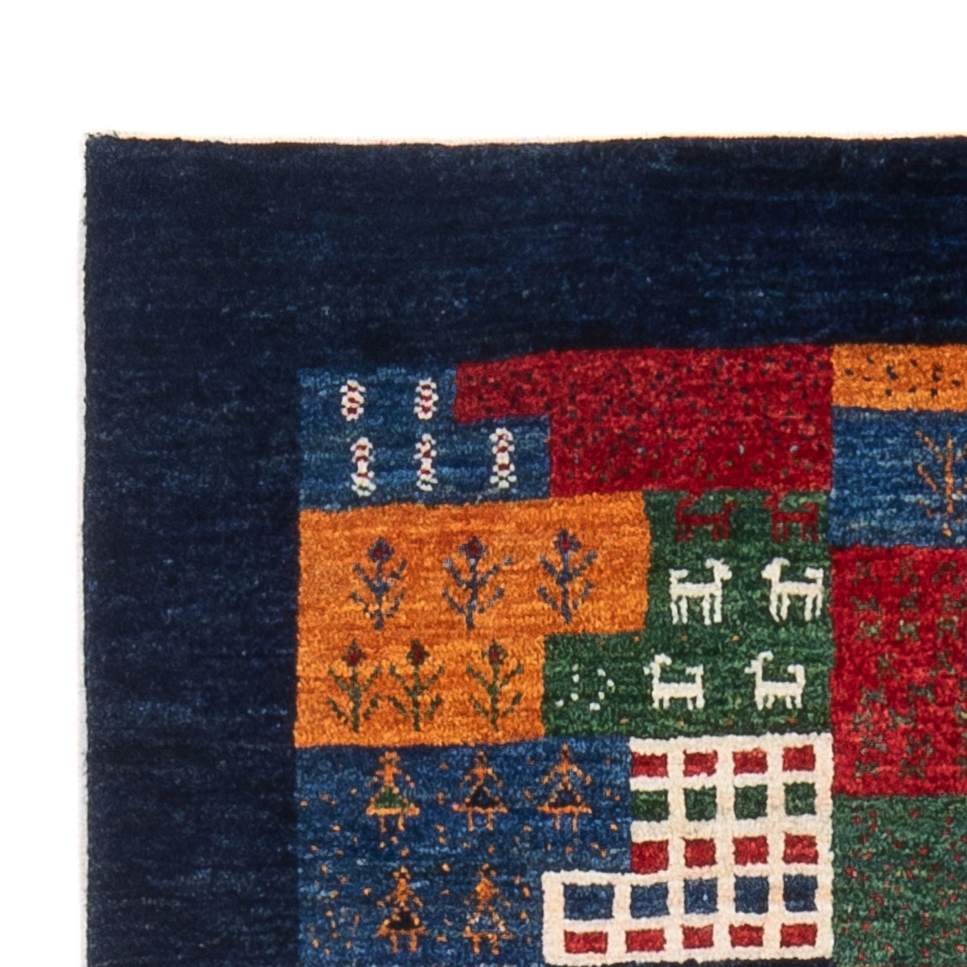 Loribaft Rug 129x83cm - Perserteppich Wollteppich