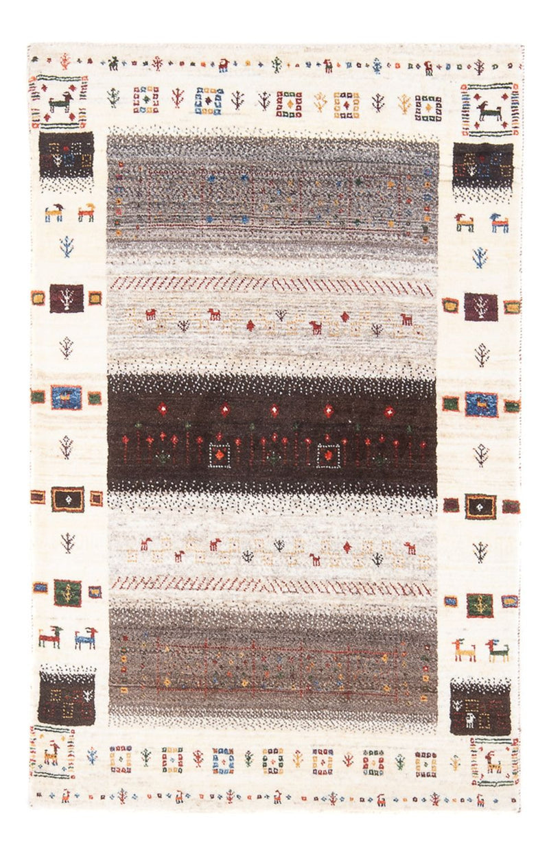 Gabbeh Rug - Loribaft Perser - 126 x 84 cm - multicolored
