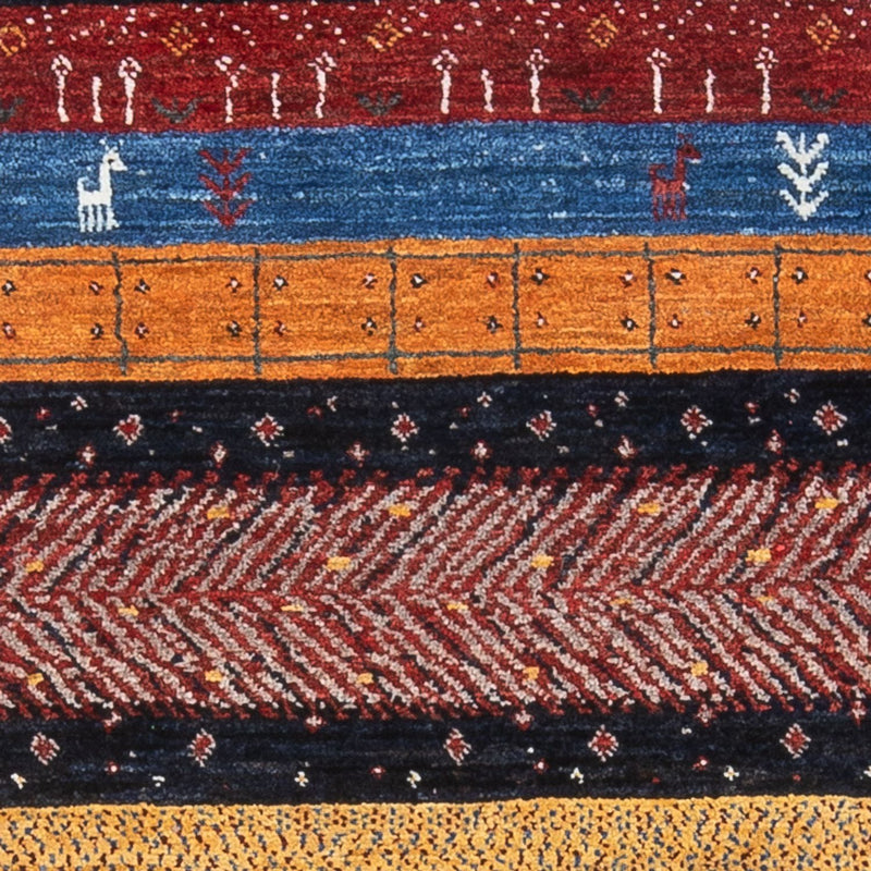 Gabbeh Rug - Loribaft Perser - 135 x 87 cm - multicolored