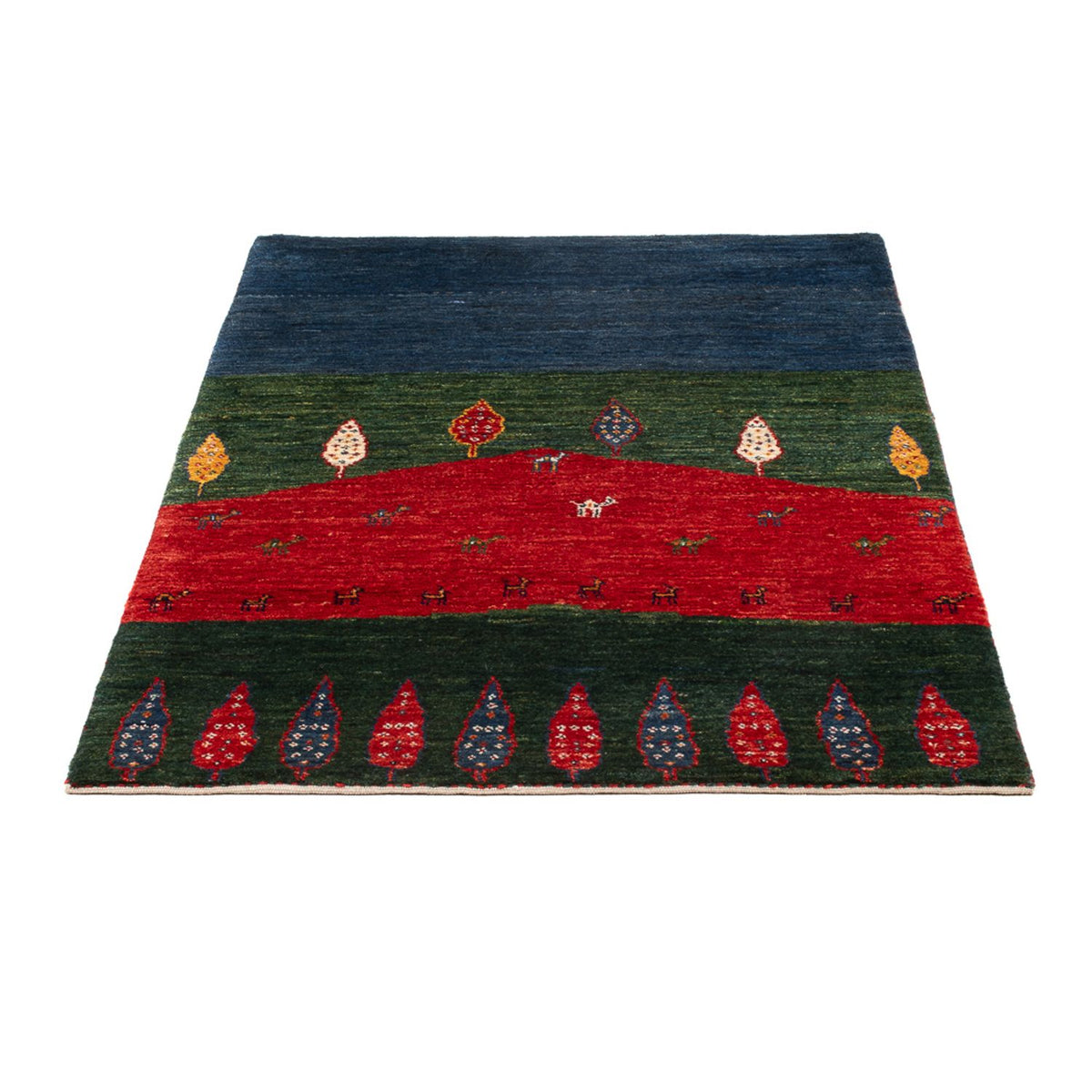 Gabbeh Rug - Loribaft Perser - 131 x 81 cm - multicolored