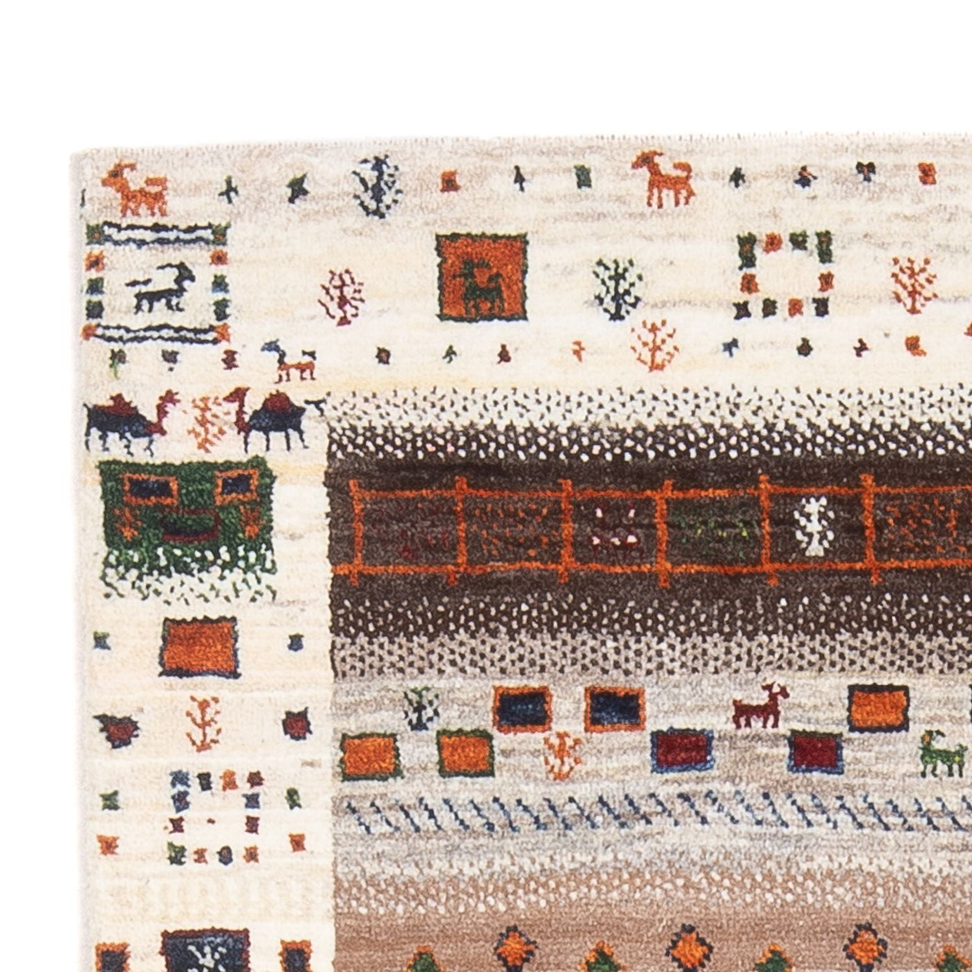 Loribaft Rug 127x84cm - Perserteppich Wollteppich