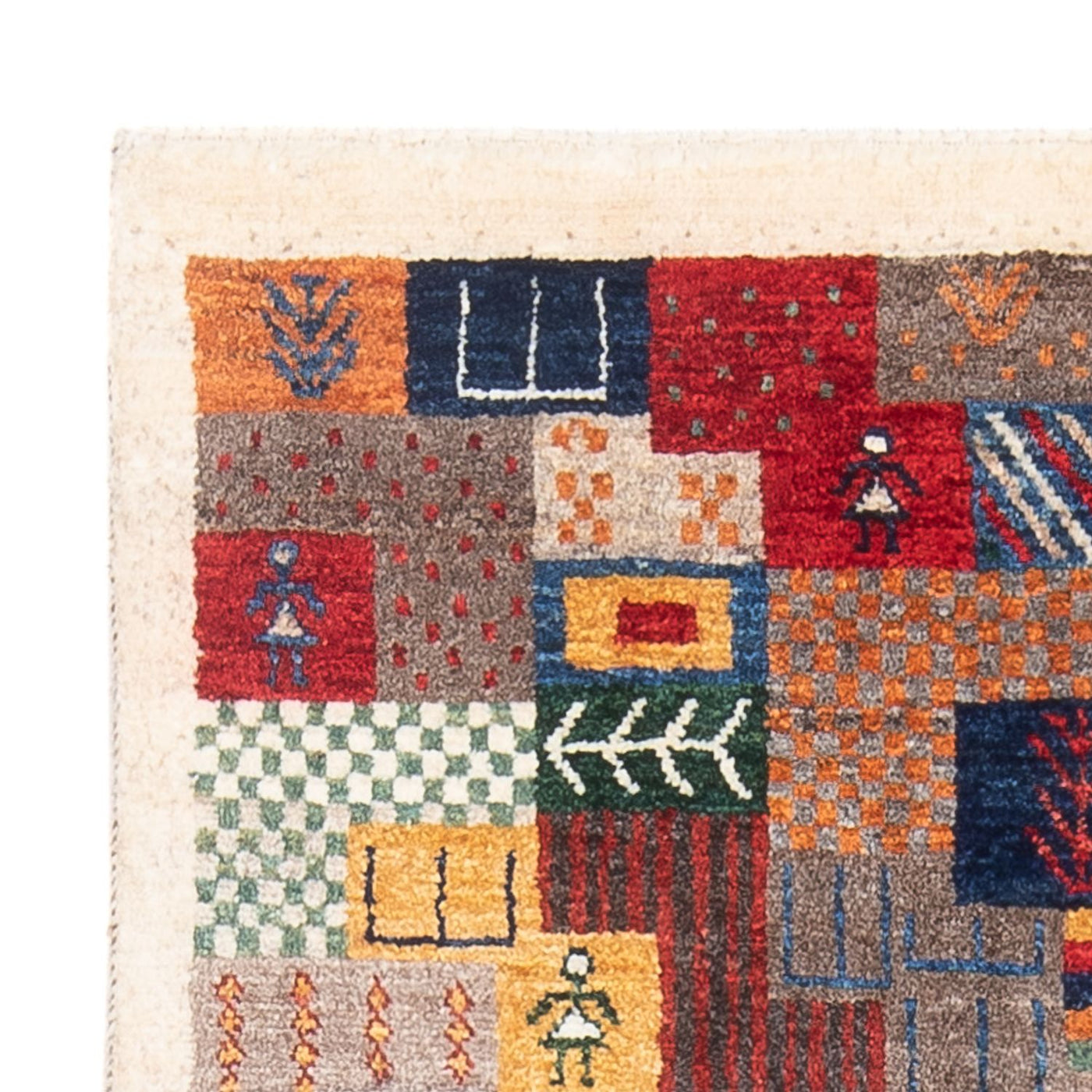 Loribaft Rug 129x78cm - Perserteppich Wollteppich
