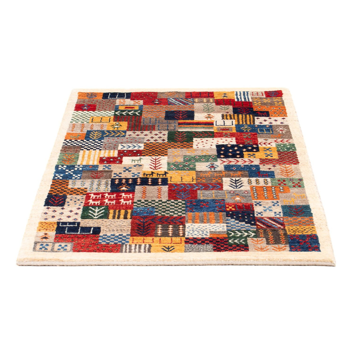 Gabbeh Rug - Loribaft Perser - 129 x 78 cm - multicolored