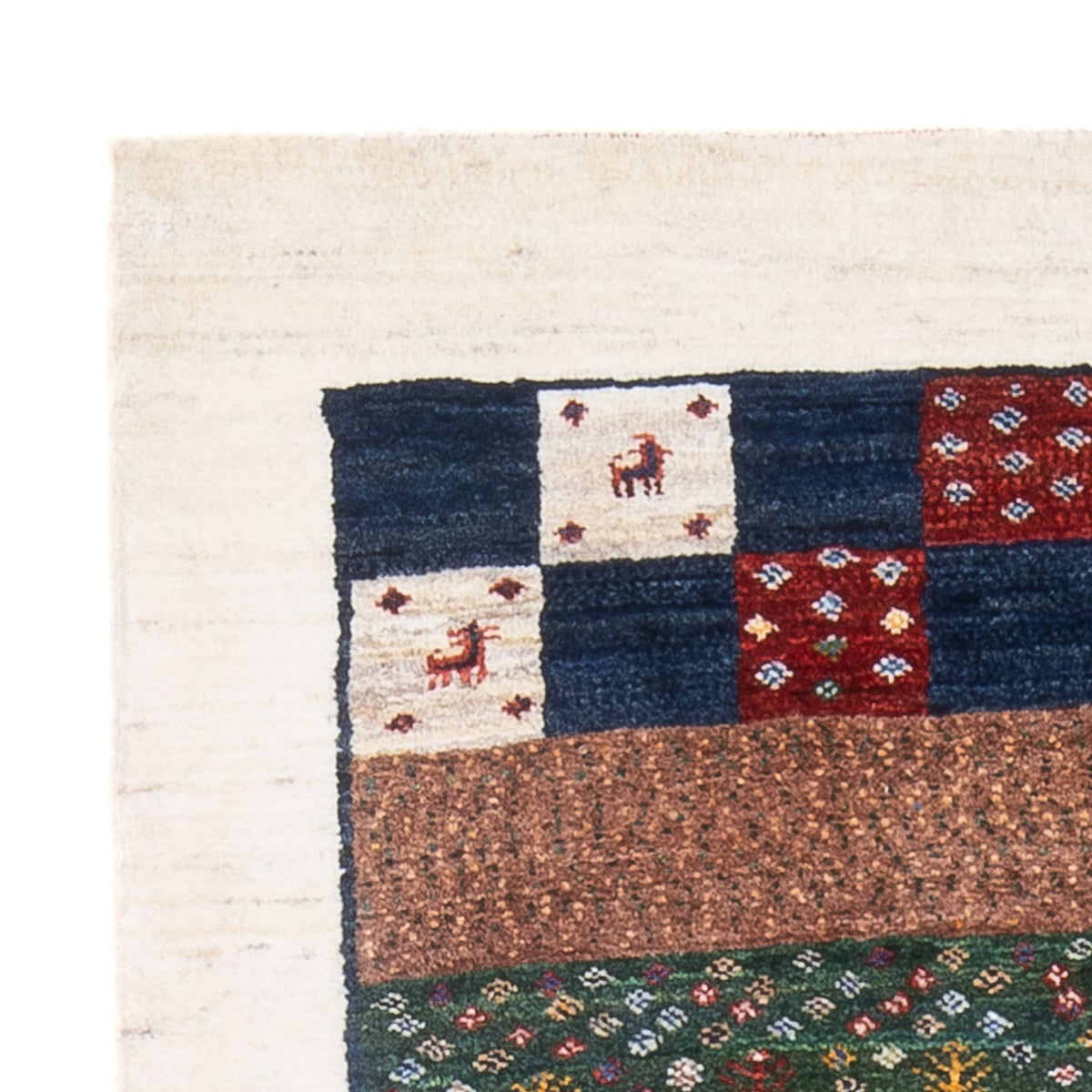 Loribaft Rug 86x131cm - Perserteppich Wollteppich