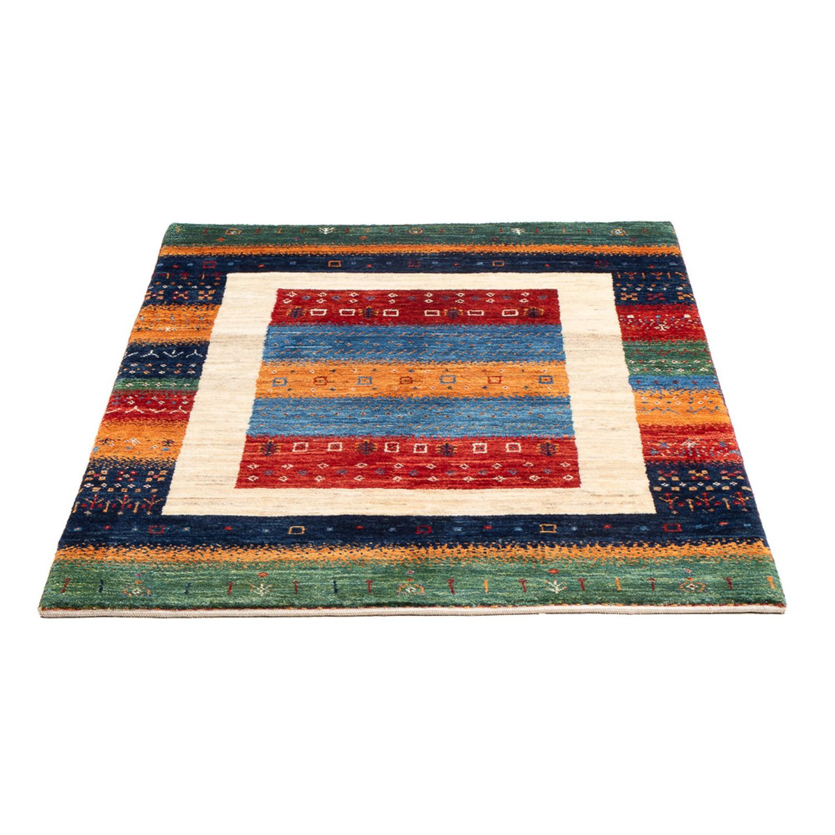 Gabbeh Rug - Loribaft Perser - 138 x 83 cm - multicolored