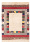 Loribaft Rug 83x122cm - Perserteppich Wollteppich - Rectangle / Multicolored / 83 x 122 cm Rectangle