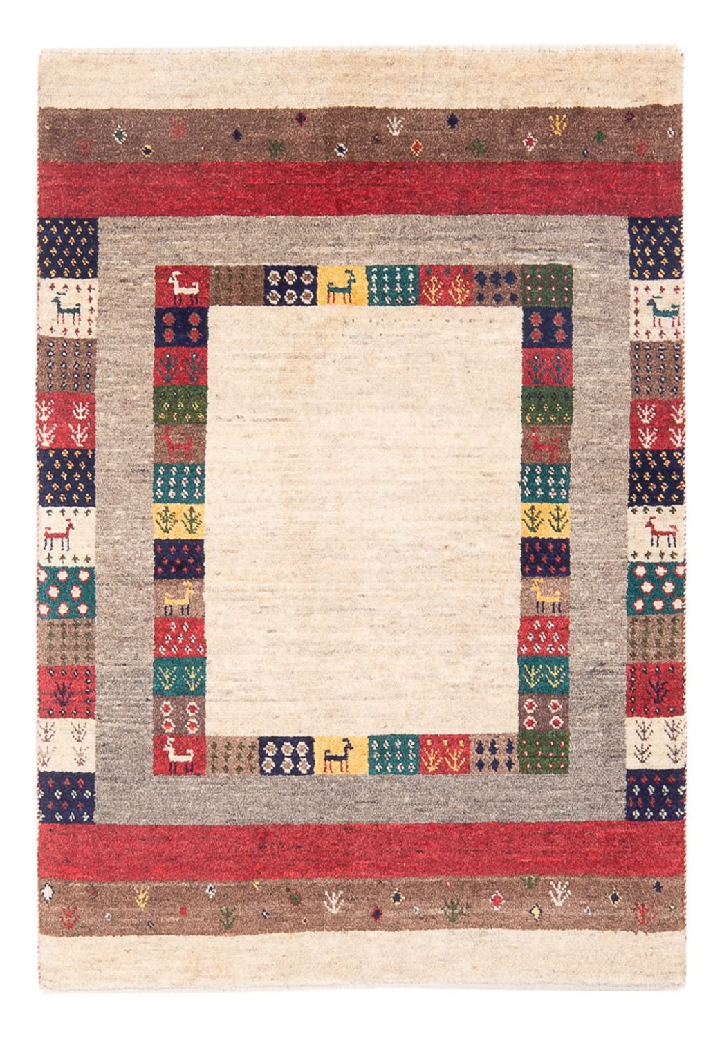 Gabbeh Rug - Loribaft Perser - 122 x 83 cm - multicolored