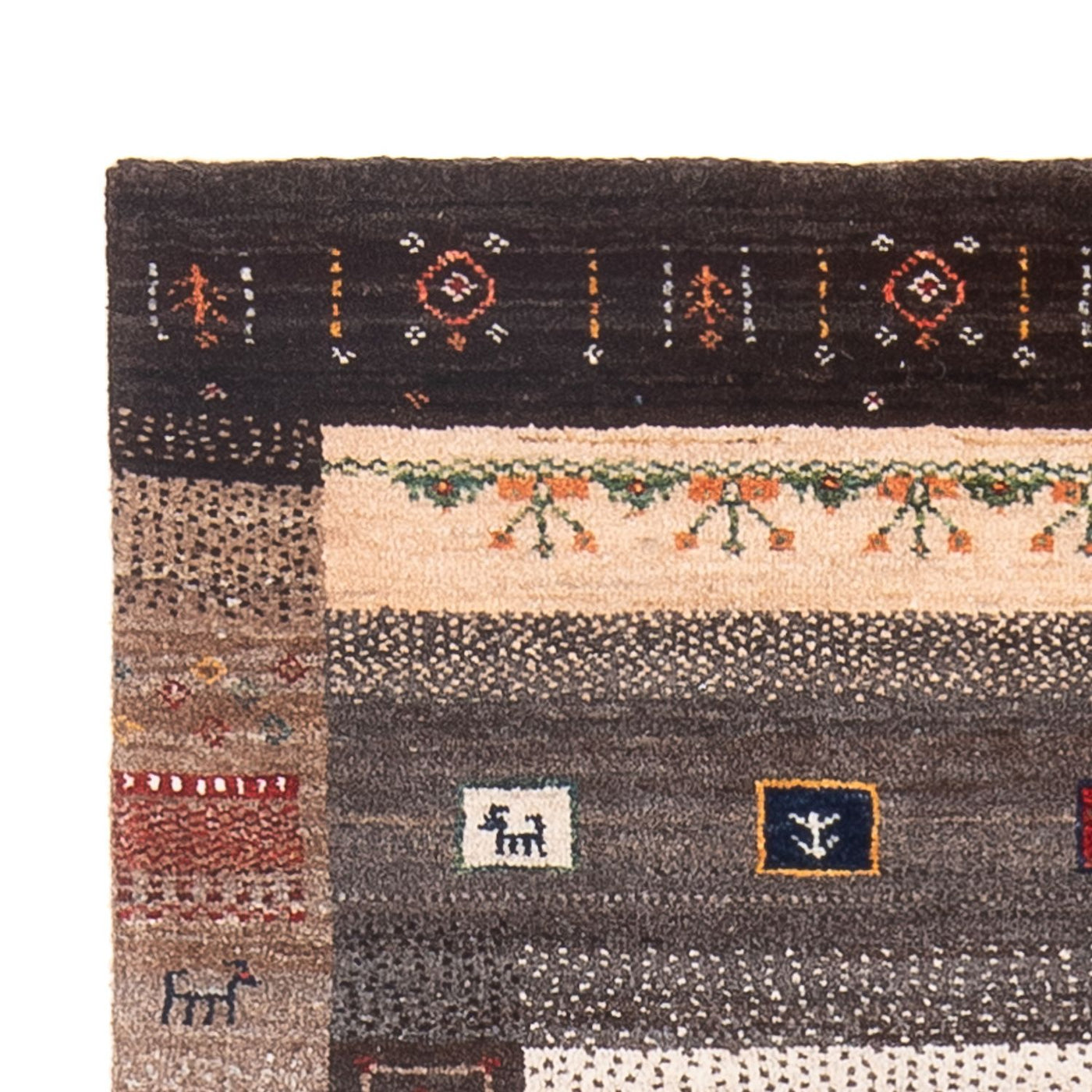 Loribaft Rug 121x80cm - Perserteppich Wollteppich