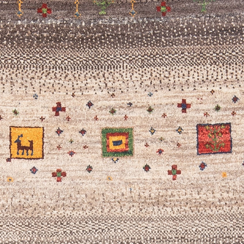 Gabbeh Rug - Loribaft Perser - 123 x 86 cm - multicolored