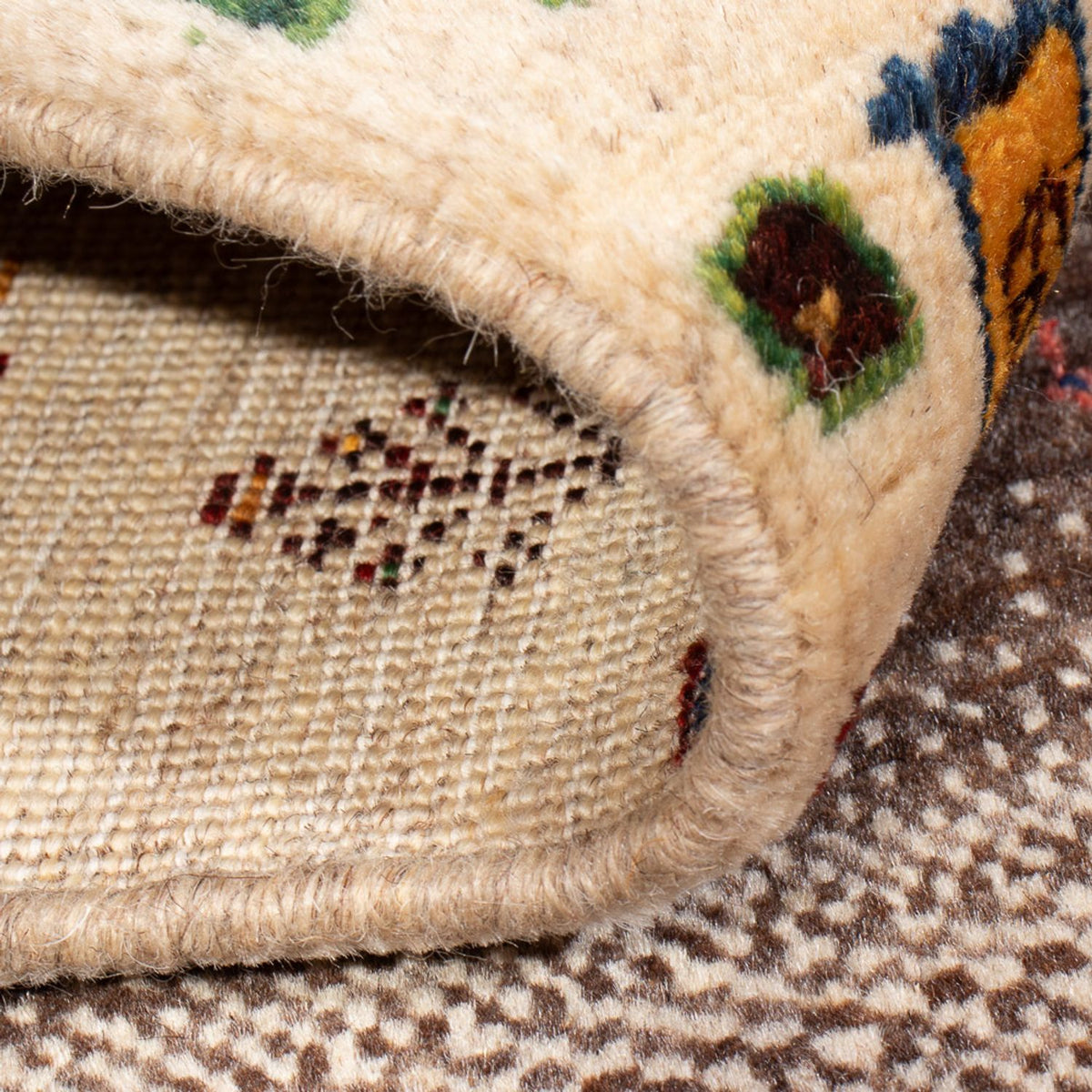 Gabbeh Rug - Loribaft Perser - 123 x 86 cm - multicolored