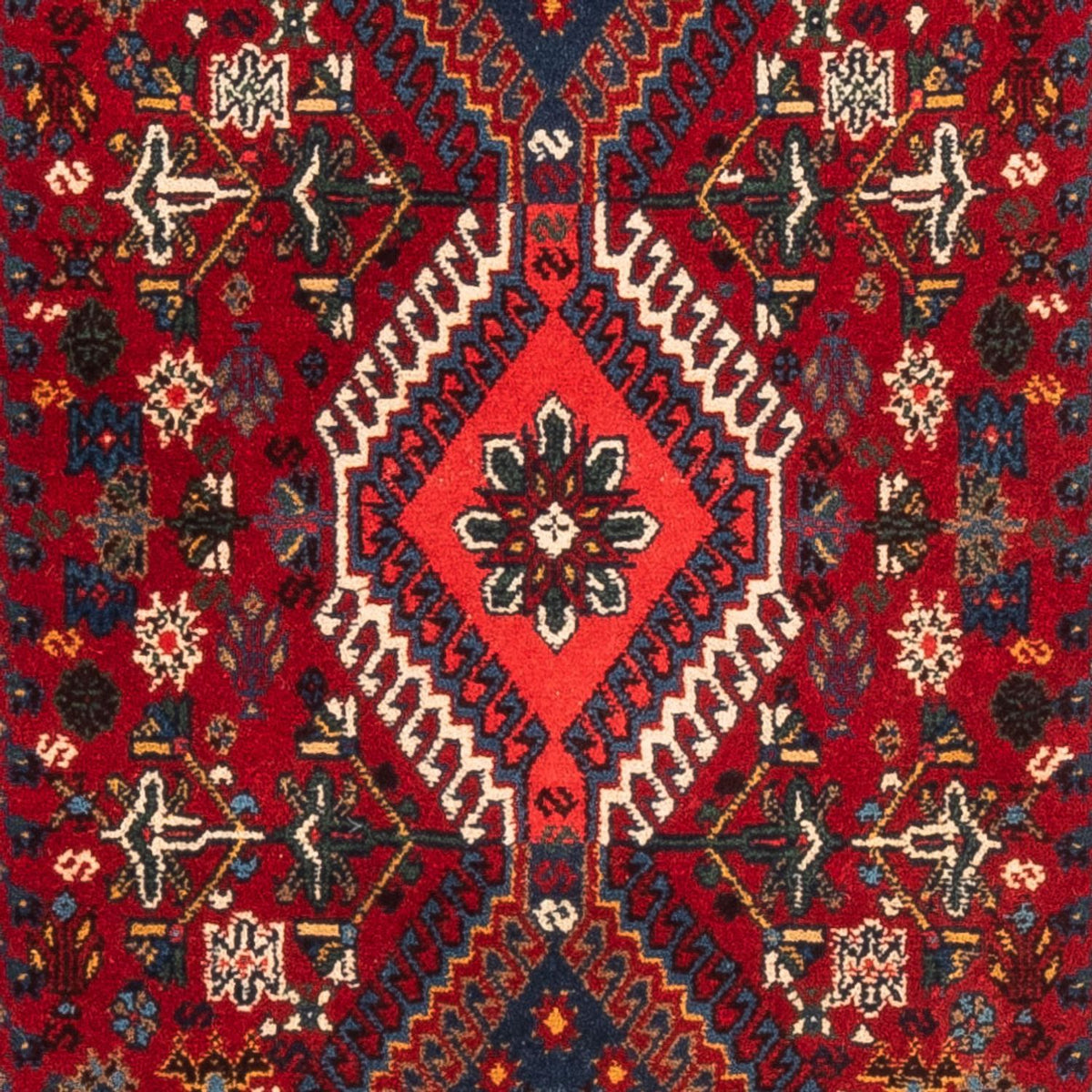 Runner Perser Rug - Nomadic - 198 x 80 cm - red