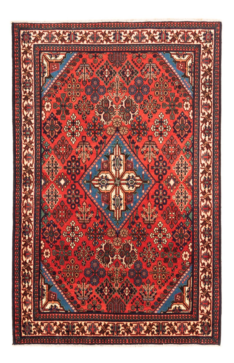 Perser Rug - Nomadic - 156 x 105 cm - red